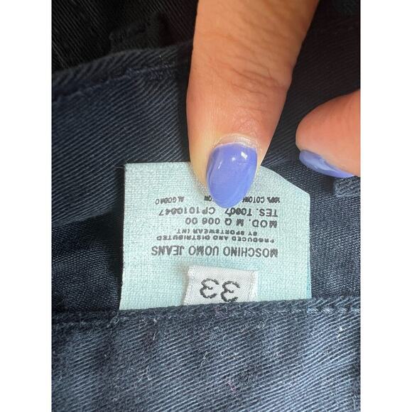 Moschino Jeans! Vintage. Size 33 Made in Italy Men’s - Picture 5 of 13